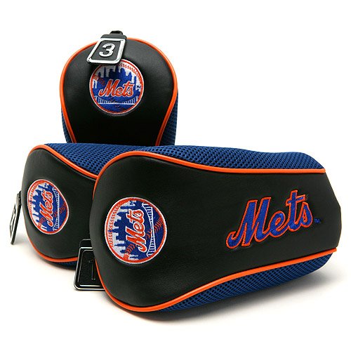 New York Mets 3-pc. Golf Club Head Cover Set