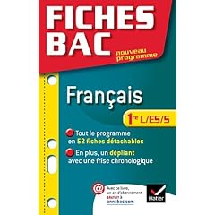 Fiches Bac Fran�ais 1re L/ES/S