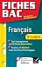 Livres : Fiches Bac Français 1re L/ES/S