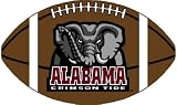Alabama Crimson Tide Large 3' 6 x 6' Football Rug