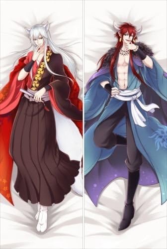 Donnie Steven Kamisama Kiss Tomoe & Akura Ou Male Bl Dakimakura Hugging Body Pillow Case Cover