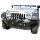 Rampage 88510 Semi Gloss Black Finish Recovery Bumper