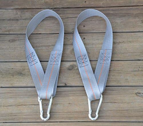 36" Double Swing Hang Kit (2 Straps & 2 Snap Hooks) - Can Also Be Used on Hammocks