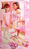 You & Me 4 in 1 accessory doll play set – stroller – high chair – car seat and carrier all in one