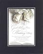 God Bless our Wedding Day . . . 8 x 10 Inches Biblical/Religious Verses set in Double Beveled Matting - A Timeless and Priceless Poetry Keepsake Collection