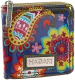 Hadaki Money Pod Small Wallet,Cobalt Paisley,one size