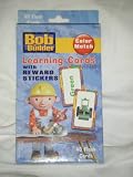 Bob the Builder Color Match Learning Cards with Reward Stickers
