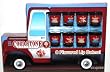 8 Pack of Cold Stone Creamery Ice Cream Lip Balms in Miniature Ice Cream Containers, 3 Flavors: Strawberry Blonde, Vanilla Bean and Cotton Candy (1 Pack)