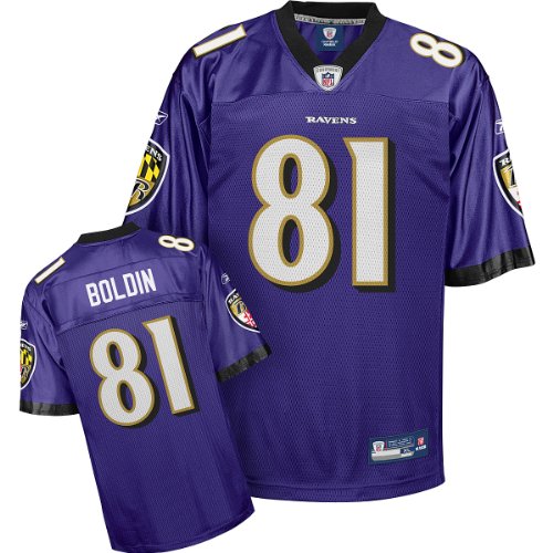 Reebok Baltimore Ravens Anquan Boldin Replica Jersey Large