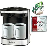 Cuisinart ® Commercial 2-cup Coffeemaker - Stainless Steel (includes 50 Colombia Supremo Regular Pods)