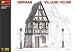 Mini Art Plastics German Village House