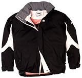 Helly Hansen Girls Marine Jacket Black/Princess Pink