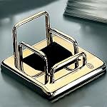El Casco Gold Cell Phone Stand