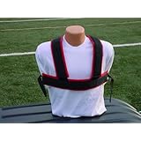 SPEEDSTER Dual Use Padded Shoulder Harness fits up to 56' Chest, USE FOR SPEED, OVERSPEED AND SLED TRAINING