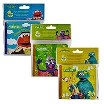 Sesame Street Bath Time Bubble Books -Three Piece Set- Elmo Pretends!, Growing Up Strong!, and What To Wear! 2015
