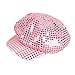 Sparkly Pink Sequin Newsboy Hat Girls Diva Cap