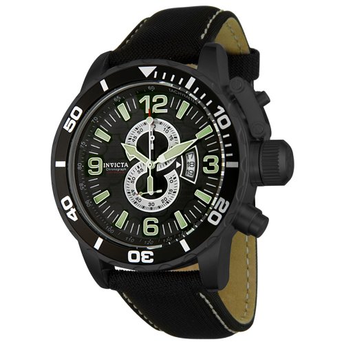 Invicta Men's 4907 Corduba Collection Ibiza Diver Black Stainless Steel Watch