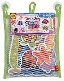 Cuckoo Alex Rub a Dub Beach Stickers for the Tub bath toy