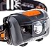LED Camping Headlamp, Super Bright Cree Headlight Flashlight Lifetime Guarantee. Comfortable Water Resistant Adjustable, SOS Ideal for Hiking Cycling Running Hunting (Grey)