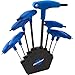Park Tool P-Handled Hex Wrench Set with Holder - 8pc