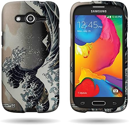 Samsung Galaxy Avant Case, CoverON® 2-Piece Snap On Design Hard Case Cover - Great Wave Off Kanagawa
