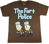 Diary Of A Wimpy Kid Fart Police Youth Boys T-Shirt