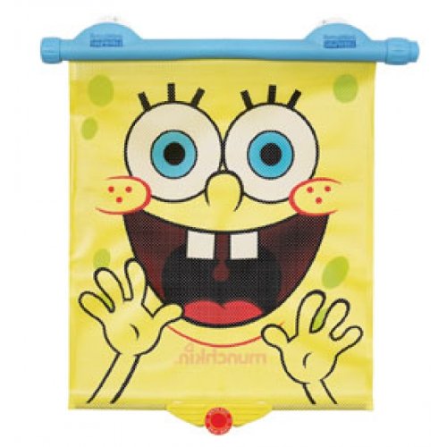Munchkin SpongeBob SquarePants White Hot Safety SunBlock Shade, Colors May Vary (Discontinued by Manufacturer)
