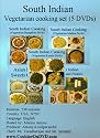 South Indian Vegetarian Cooking set (5 DVDs)
