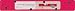 Three By Three Seattle Mini Strip Magnet Board - Pink