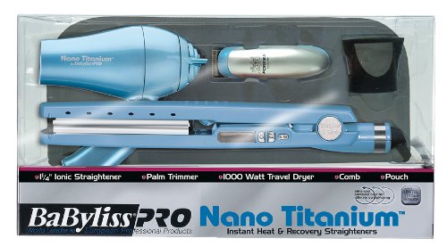 BaByliss PRO Nano Titanium Combo Pack - BABNTPP12