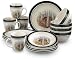16-pc. Stoneware Dinnerware Set