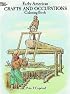 Early American Crafts and Occupations Coloring Book