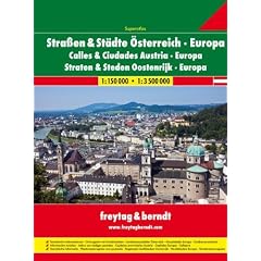 Stra�en & St�dte �sterreich - Europa Superatlas, Spiralbindung ! 1:150 000 - 1:3 500 000.