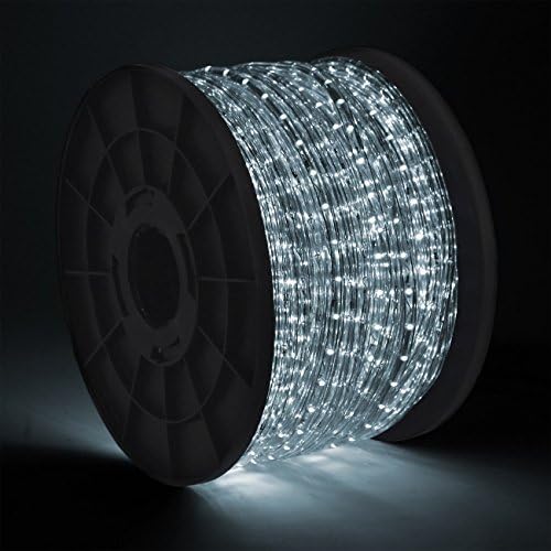 Onebigoutlet© 300' FEET, (COOL WHITE) Holiday WaterProof LED Rope Light