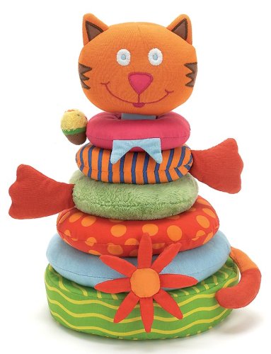 Childrens Toyshop  Toys : Cat stacking toy with cat noises