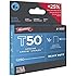 Arrow 508 Genuine T50 1/2-Inch Staples, 1,250-Pack