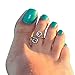 DaySeventh Women Fashion Simple Retro Toe Ring Adjustable Foot Beach Jewelry