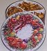 Gourmet Food : Scott's Cakes Garlic, Honey-Mustard, and Peanut Butter Pretzel Nuggets in a Christmas Wreath Tin