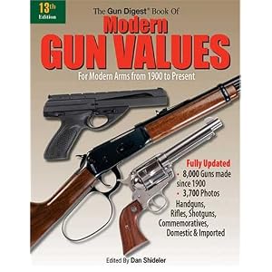 The Gun Digest Book of Modern Gun Values by Dan Shideler
