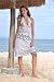 Havana Knee-Length Halter Top Beach Dress/Cover Up