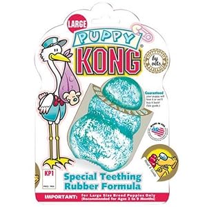 Kong Large Puppy Toy - Blue