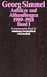 Gesamtausgabe 12. Aufs�tze und Abhandlungen 1909 - 1918. Bd. 1.: BD 12