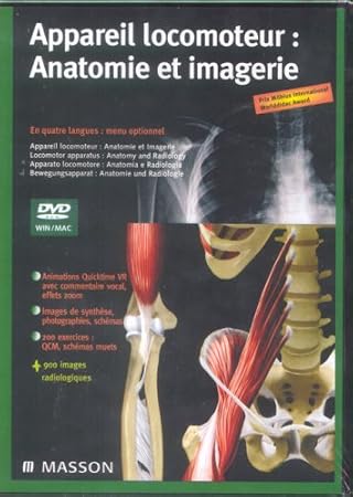 DVD-ROM Appareil Locomoteur : Anatomie et Imagerie