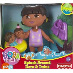 Splash Around Dora and Twins by Fisher-Price