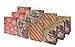 Christmas Large Gift Bags with Glitter & Foil, Winter Wonderland Series, 12 Pack