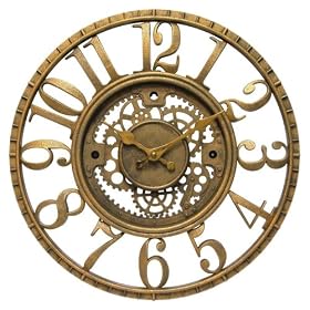 Infinity Instruments Gear - Open Dial Resin Clock