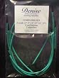 Denise Interchangeable Knitting Crochet Teal Companion Circular Cords Set