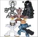Doctor Who Time Squad 5 Pack Sontaran, Scarecrow, Cyberman, Dalek Sec & Vashta Nerada Suit Creature