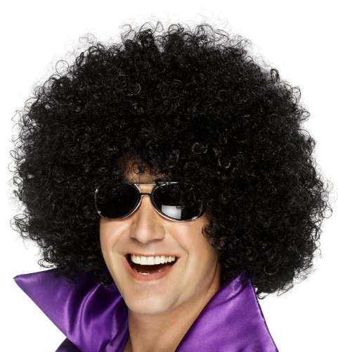 Imagen principal de Smiffys - Peluca negra afro disco