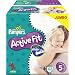 Pampers Active Fit Windeln Gr.5 Junior 11-25 kg Jumbo, 2er Pack (2 x 62 St�ck)